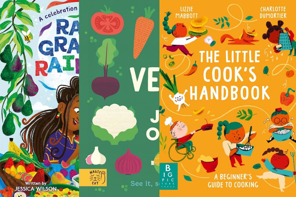 Kolaż okładek książek