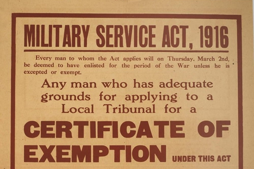 For King and Country: The Consequences of Conscription on Bury in the Great War
