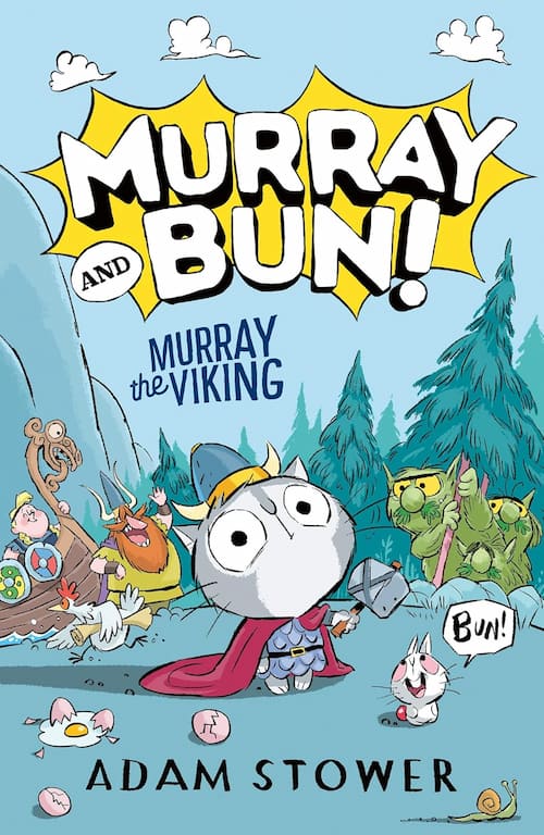 Book cover of Murray the Viking by Adam Stower