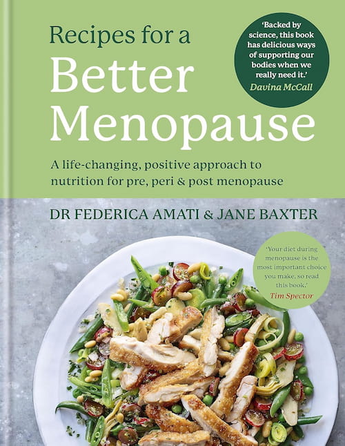 Book cover of Recipes For a Better Menopause by Federica Amati