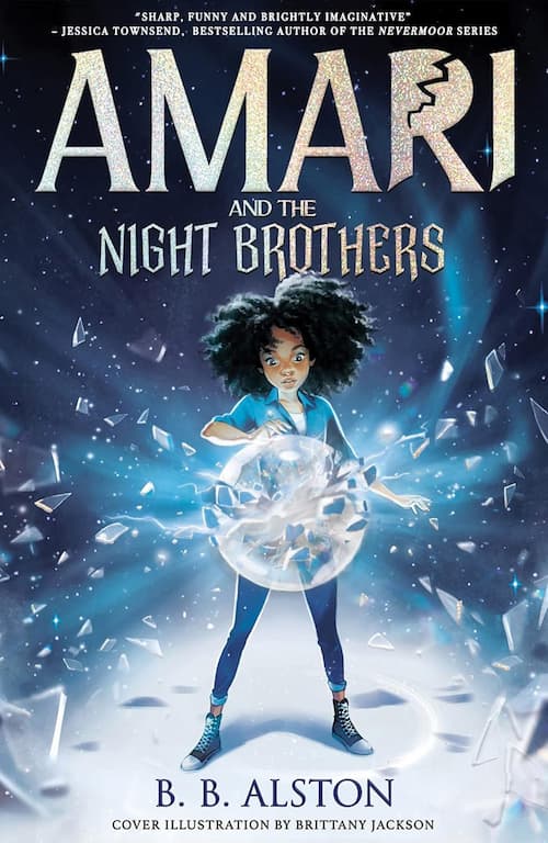 Book cover of Amari and the Night Brothers