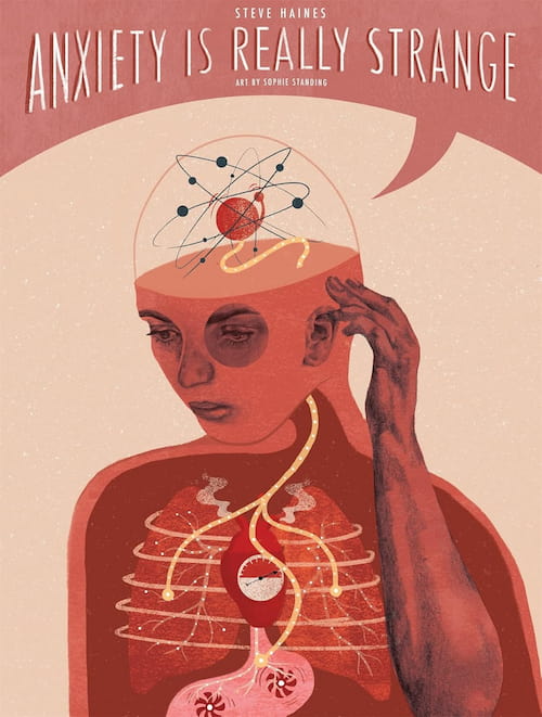 Anxiety is really strange Book cover of Anxiety is Really Strange