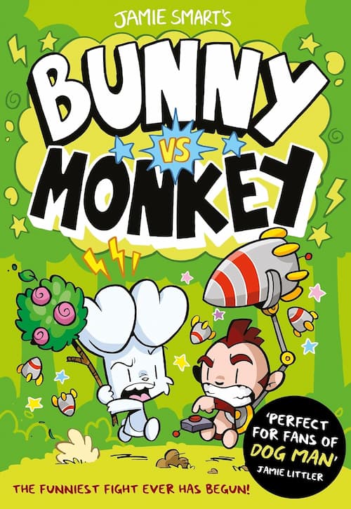 Bunny vs monkey Book cover of Bunny vs Monkey