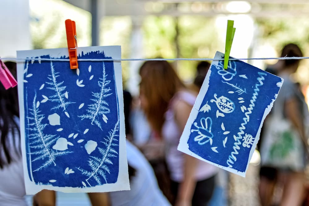 Cyanotype workshop with Eleanor Rodwell