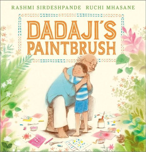 Book cover of Dadaji's Paintbrush