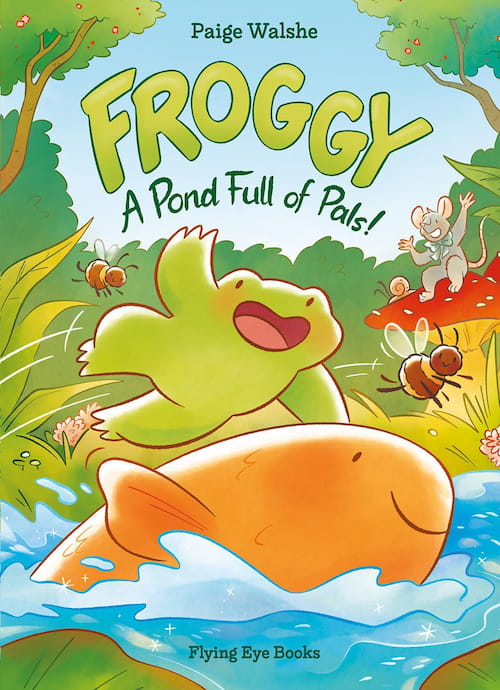 Knygos „Froggy a Pong Full of Pals“ viršelis