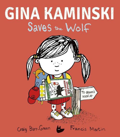 Okładka książki Gina Kaminski ratuje wilka