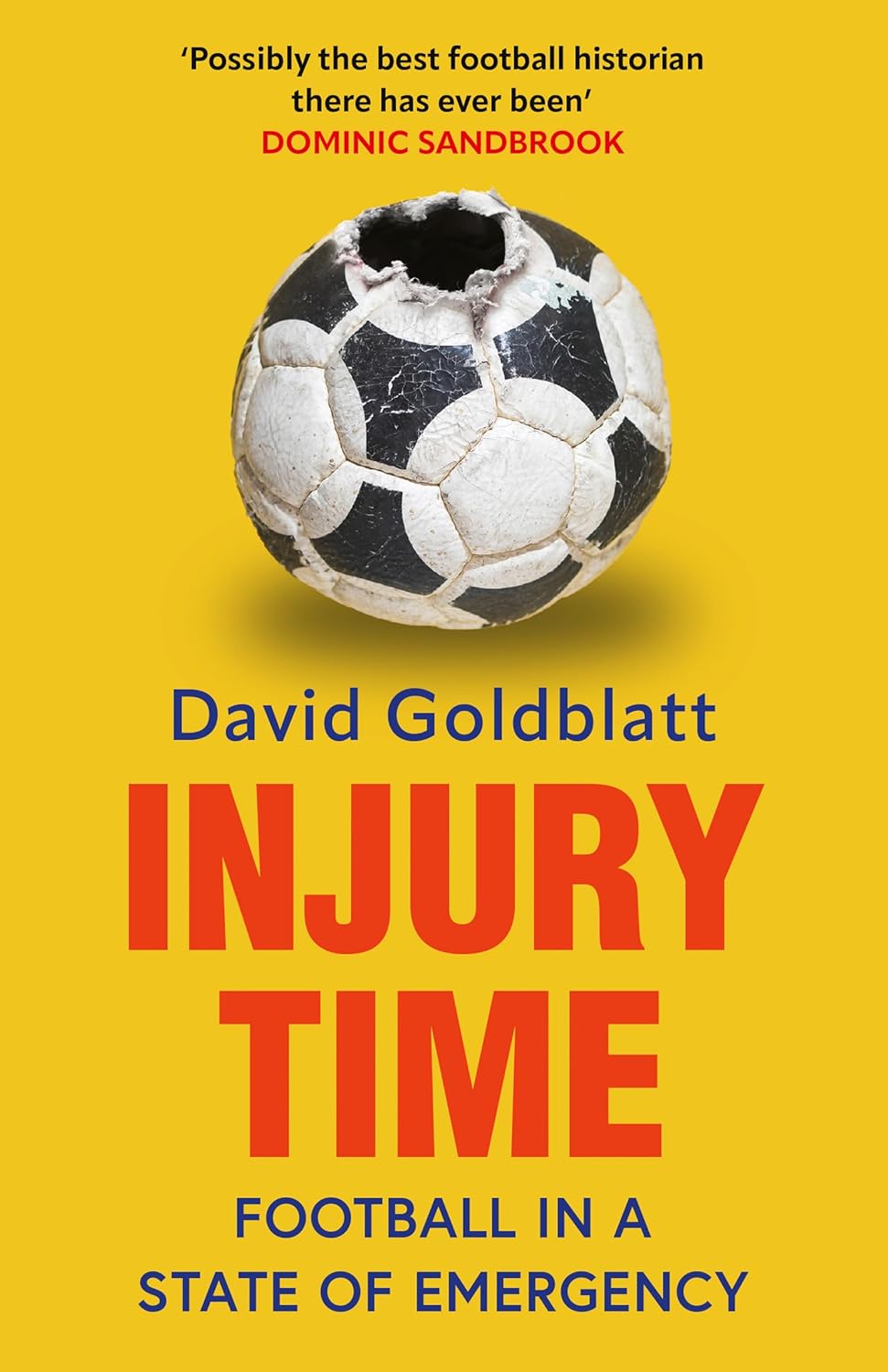 Capa do livro Injury Time