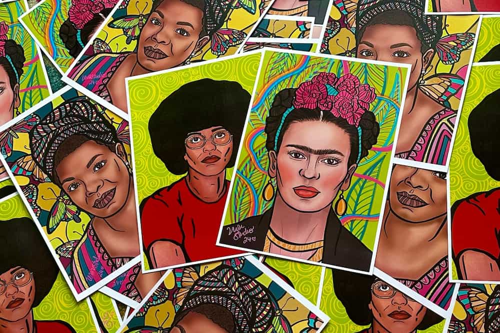 Inspirational People Portraits workshop with Lily from Uwu Studio