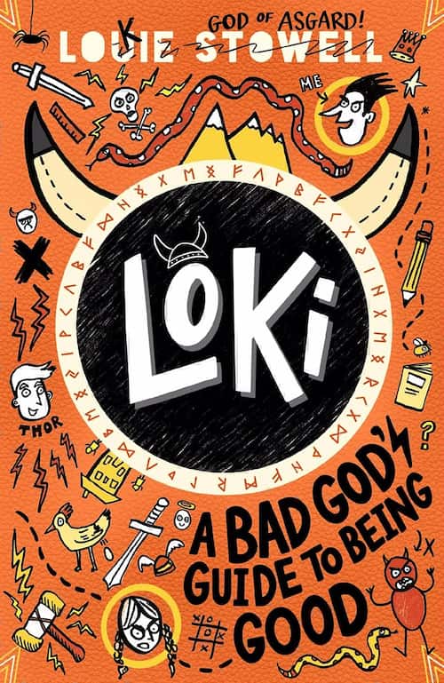 Book cover of<br />
Loki: A Bad God's Guide to Being Good