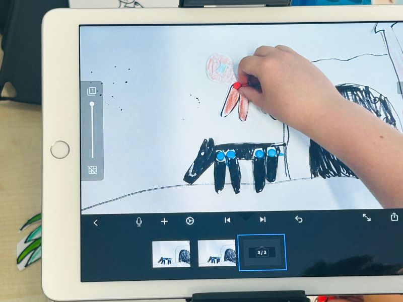 Future Animators: 2D Stop Frame Animation workshop with Lulu Horsfield