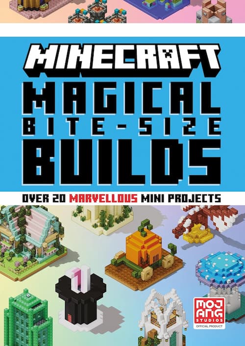Minecraft magical builds Book cover of Minecraft Magical Bite-Size Builds