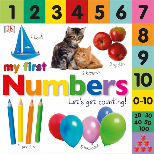 Book cover of My First Numbers