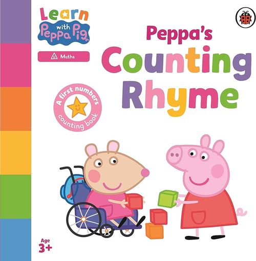 Book cover of Peppa's Counting Rhyme