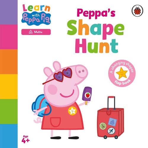 Book cover of Peppa's Shape Hunt