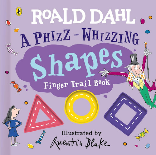 Book cover of A Phizz-Whizzing Shapes Finger Trail Book