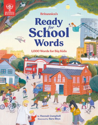 Book cover of Ready for School Words by Hannah S. Campbell