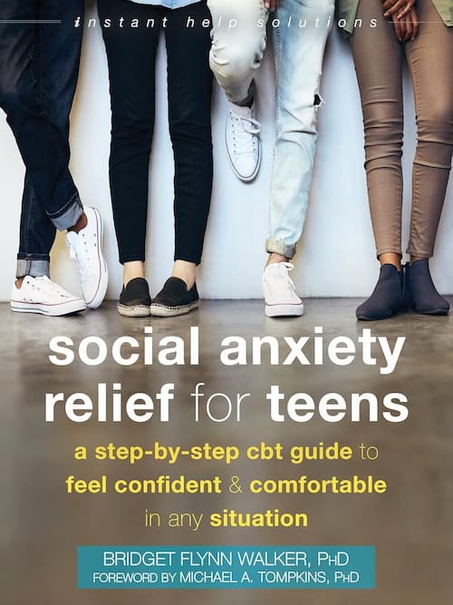 Social anxiety relief for teens Book cover of Social Anxiety Relief for Teens