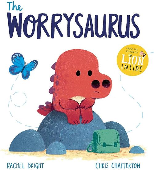 O Worrysaurus Capa do livro The Worrysaurus