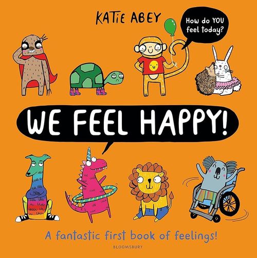 We feel happy Book cover of We Feel Happy