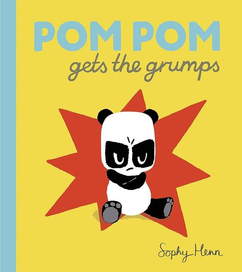 pom-pom-sukelia-paniurimą Knygos „Pom Pom“ viršelis erzina