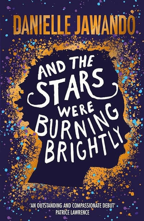 Capa do livro E as estrelas estavam queimando intensamente