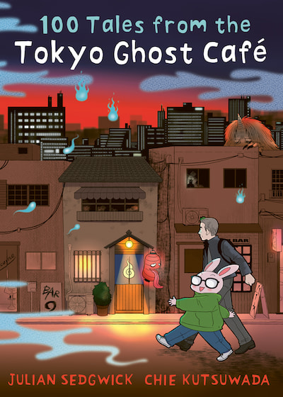Book cover of 100 Tales from the Tokyo Ghost Café