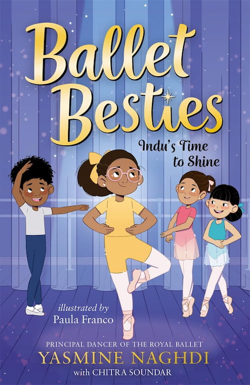 Book cover of Ballet Besties Indu's Time to Shine