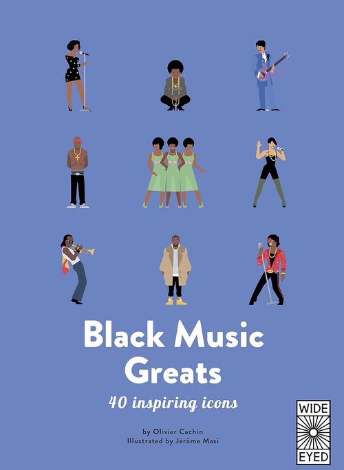Book cover of Black Music Greats