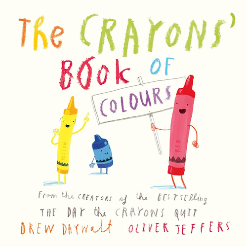 Book cover of The Crayons’ Book of Colours