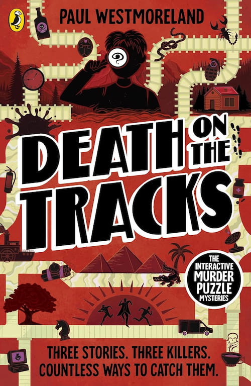 Book cover of Death on the Tracks