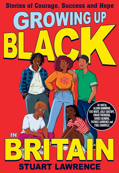 Book cover of Growing Up Black in Britain