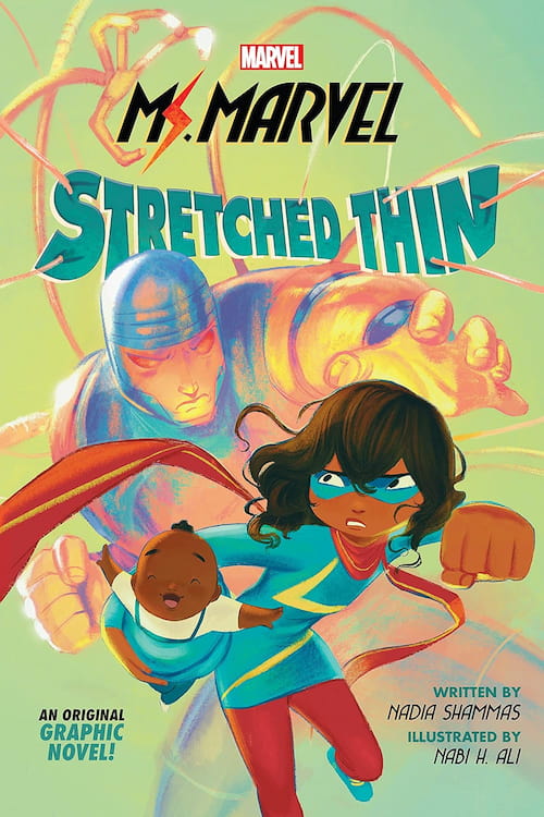 Book cover of Ms Marvel Stretched Thin