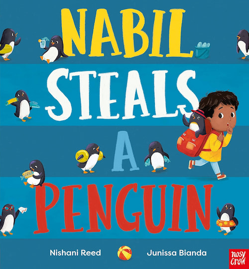 Book cover of Nabil Steals a Penguin