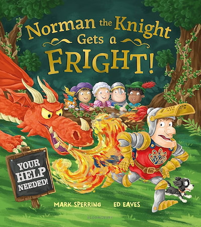 Book cover of Norman the Knight Gets a Fright