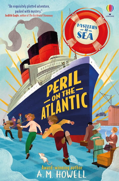 Book cover of Peril on the Atlantic