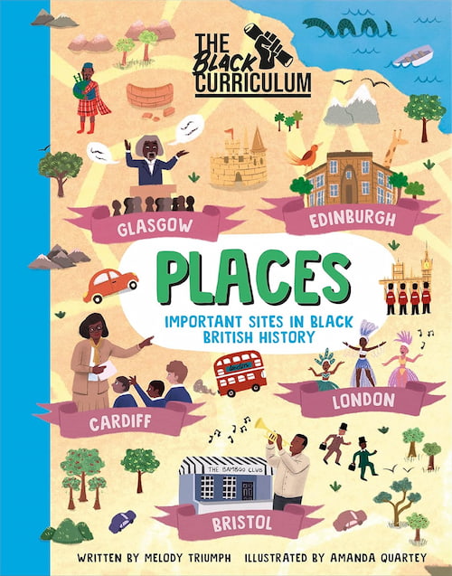 Book cover of Places Important Sites in Black British History