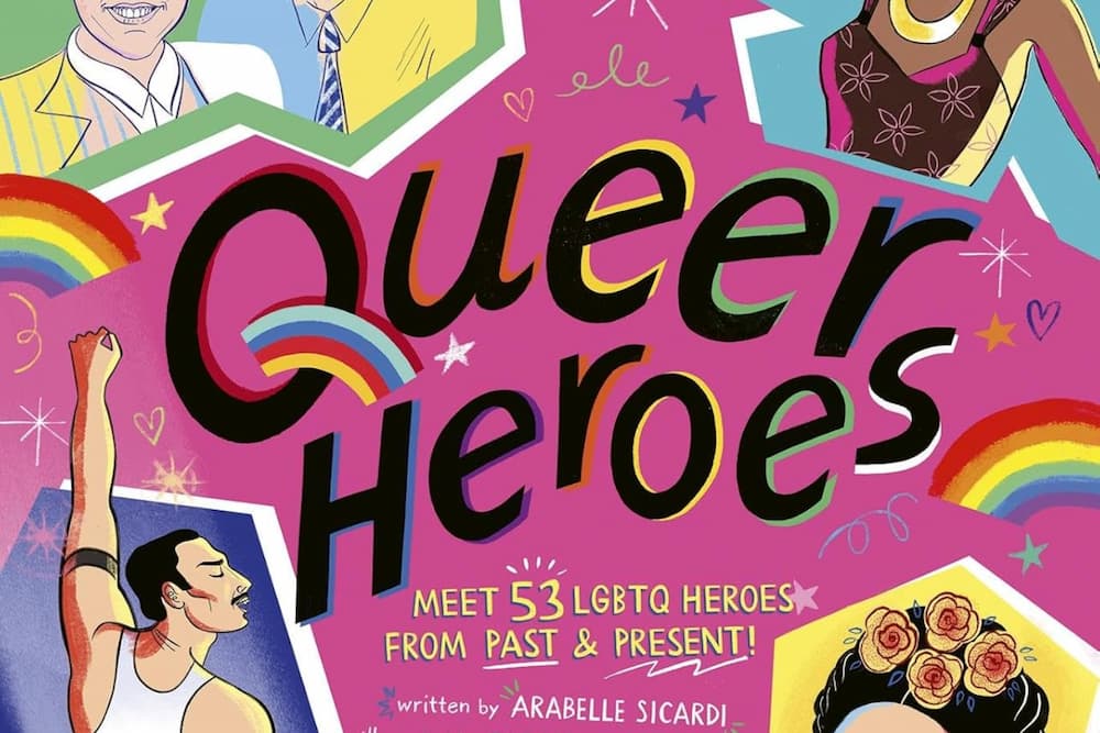 Cropped book cover of Queer Heroes
