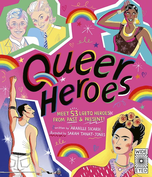 Book cover of Queer Heroes
