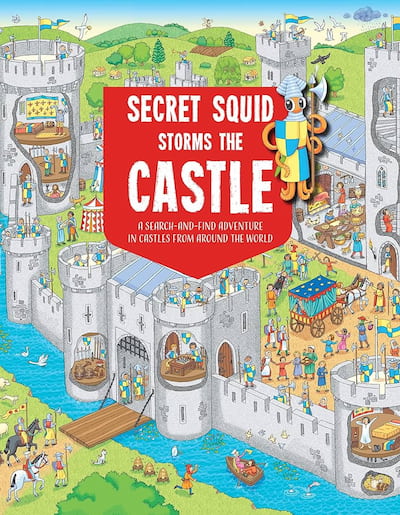 Book cover of Secret Squid Storms the Castle