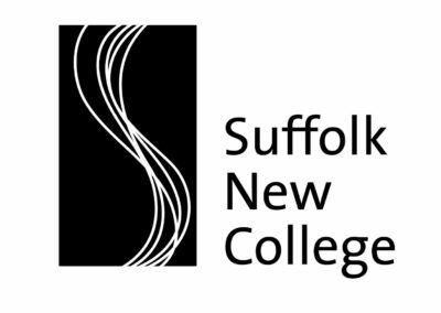 Suffolk New College black logo