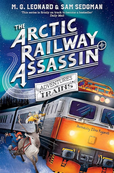 Book cover of The Arctic Railway Assassin