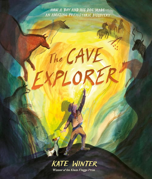 Book cover of The Cave Explorer