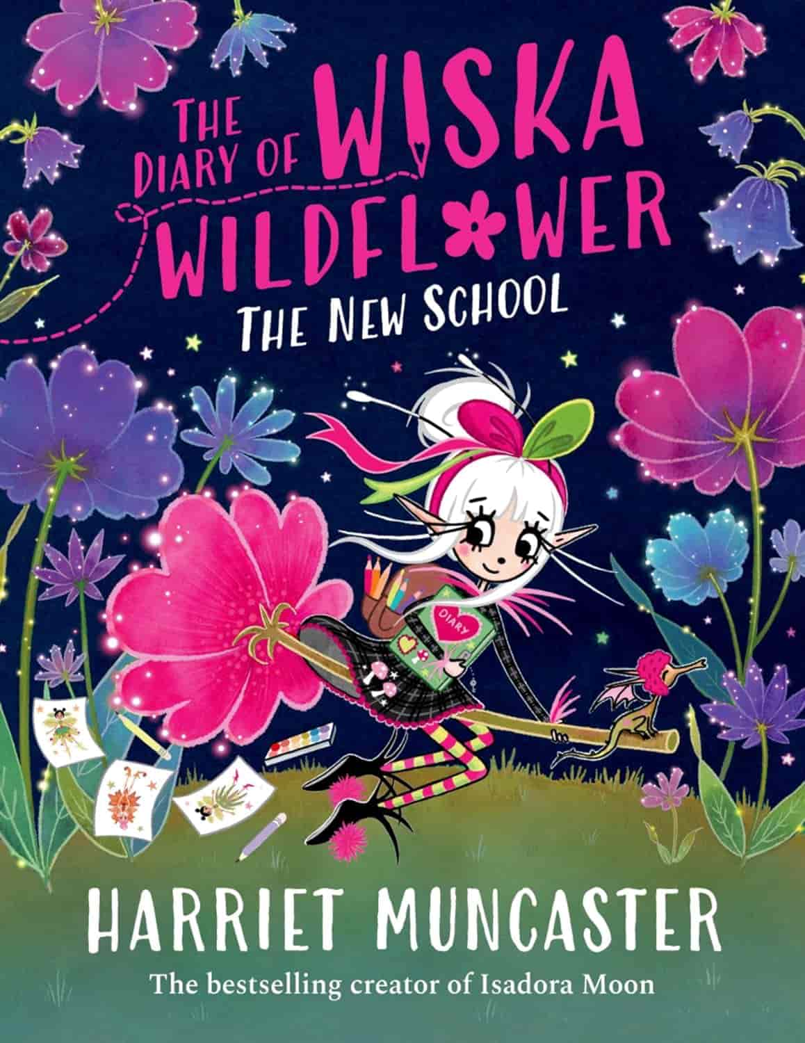 Book cover for The Diary of Wiska Wildflower