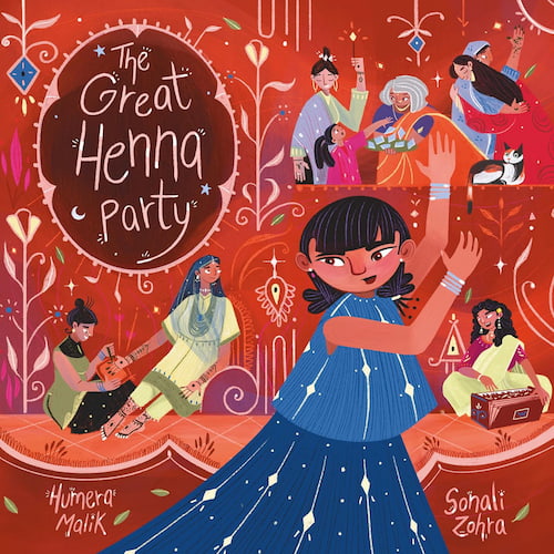 Book cover of The Great Henna Party