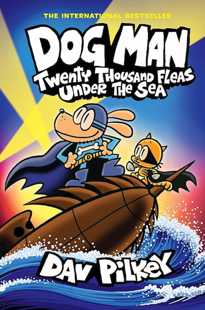 Book cover of Twenty Thousand Fleas Under the Sea