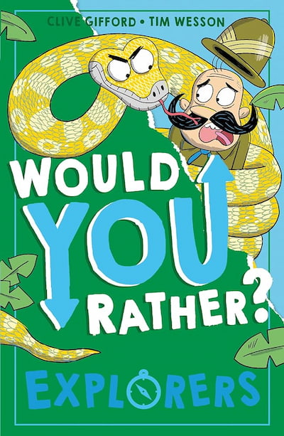 Book cover of Would You Rather Explorers