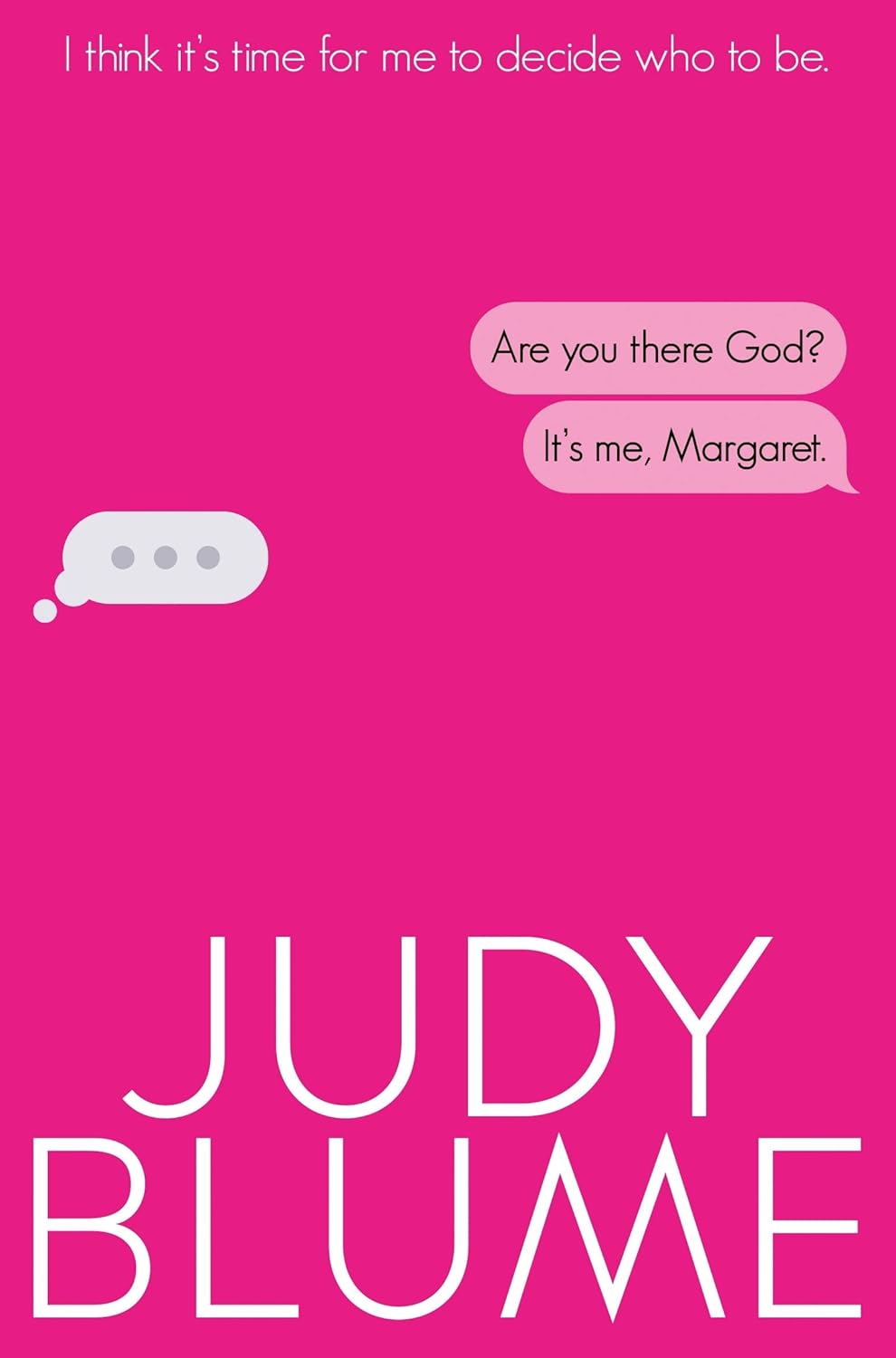 Book cover of Are You There God It's Me Margaret