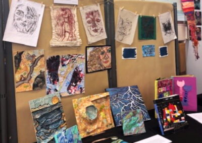 Curious Minds exhibition at Felixstowe Library