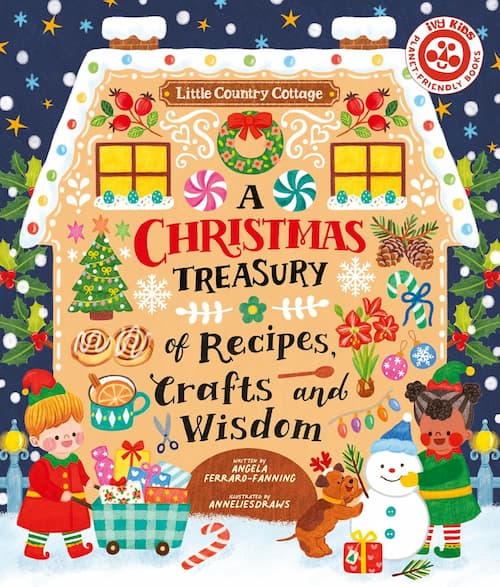 Book cover of A Christmas Treasury of Recipes Crafts and Wisdom